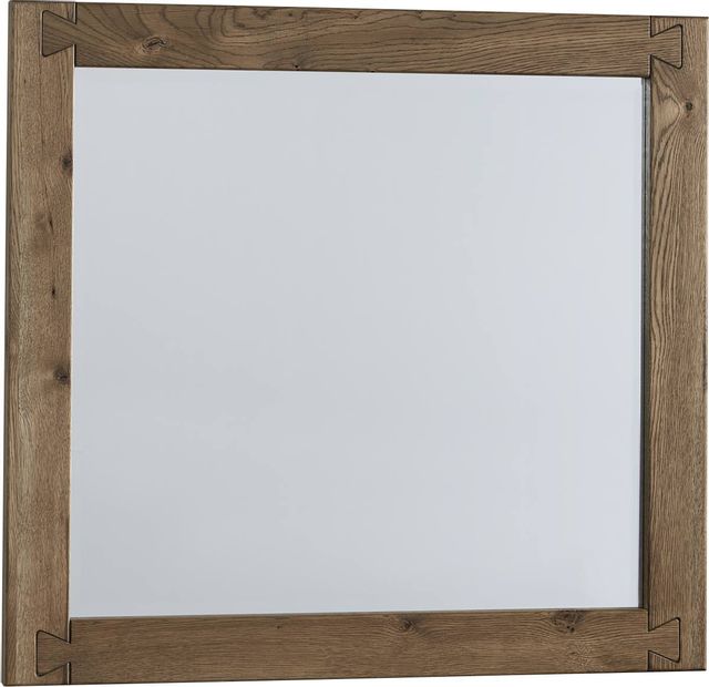 Dovetail Sun Bleached White Mirror by Vaughan-Bassett 754-446