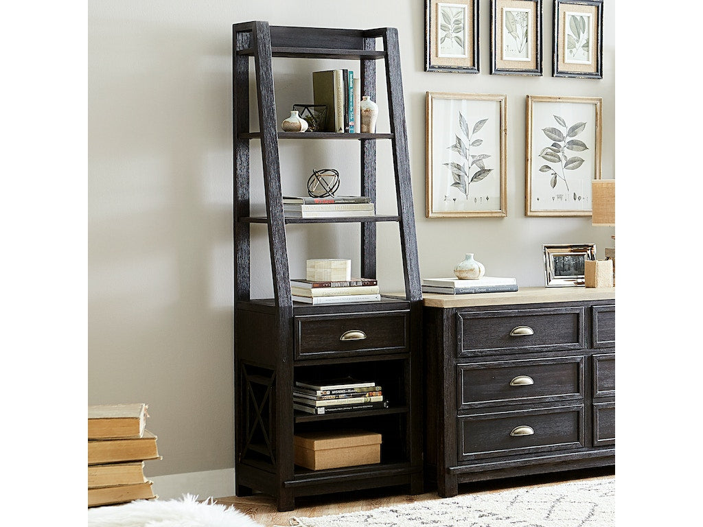 Heatherbrook Leaning Bookcase Pier by Liberty Furniture 422-HO201