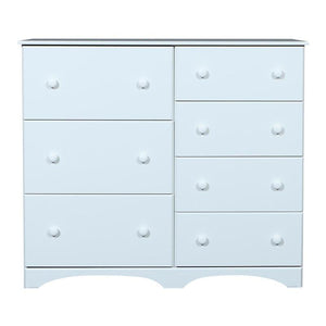 White 7 Drawer Dresser by Perdue 14487