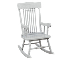 Load image into Gallery viewer, Victorian Child&#39;s Rocker-Grey by Tennessee Enterprises 4802GA