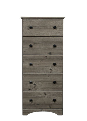 Weathered Gray 5 Drawer Chest by Perdue 13235N