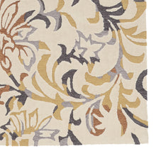Load image into Gallery viewer, Trio Branches Ivory &amp; Multi 5&#39;x7&#39; Rug by Linon/Powell RUGTA60957