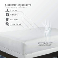 Load image into Gallery viewer, Cooling 5-Sided Mattress Protector-Queen by PureCare FRIOMP50