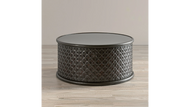 Global Archive Decker Coffee Table by Jofran 1730-1736AB Antique Black Discontinued