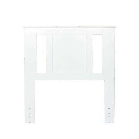 White Twin Headboard with Side Styles by Perdue 14033 Discontinued