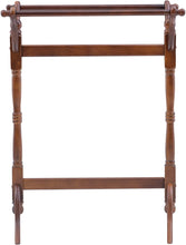 Load image into Gallery viewer, Boone Heirloom Cherry Blanket Rack by Linon/Powell 441