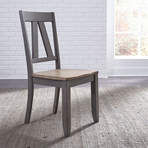 Lindsey Farm Slat Back Side Chair by Liberty Furniture 62-C2500S