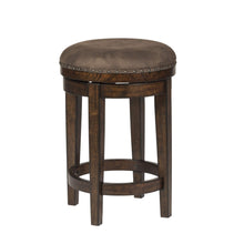 Load image into Gallery viewer, Aspen Skies Round Console Swivel Stool by Liberty Furniture 316-OT9003