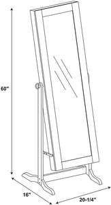 Casimir Cherry Sliding Jewelry Armoire by Linon/Powell 14J2001CH