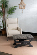 Load image into Gallery viewer, Elixer Black Ottoman by Linon/Powell 19S6151B Discontinued
