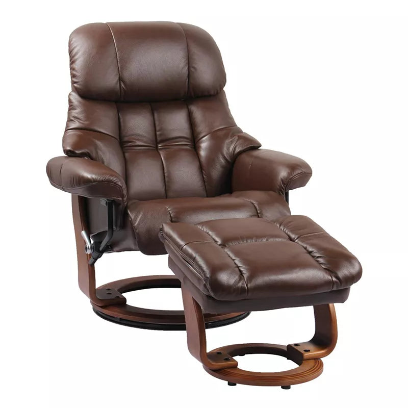 Nicholas II Recliner with Ottoman by BenchMaster Furniture 7438WU-KM011 #48