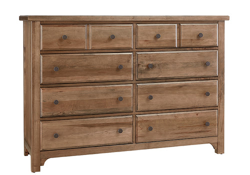 Cool Farmhouse 8 Drawer Dresser by Vaughan-Bassett 800-002