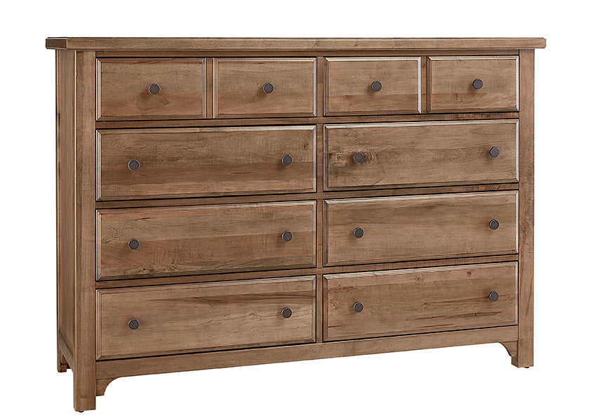 Cool Farmhouse 8 Drawer Dresser by Vaughan-Bassett 800-002 Coen's Home Furnishings Cool Farmhouse 8 Drawer Dresser by Vaughan-Bassett 800-002 Coen's Home Furnishings