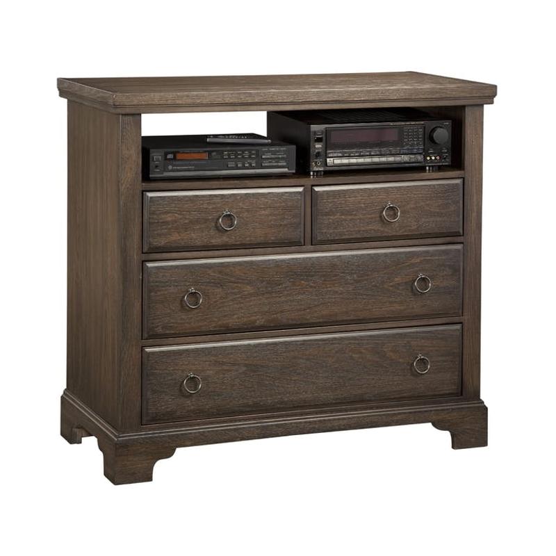 *Whiskey Barrel Media Chest with Drawers by Vaughan-Bassett 816-114
