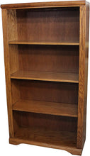 Load image into Gallery viewer, Oak 60&quot; Open Bookcase by American Heartland 93360 MD