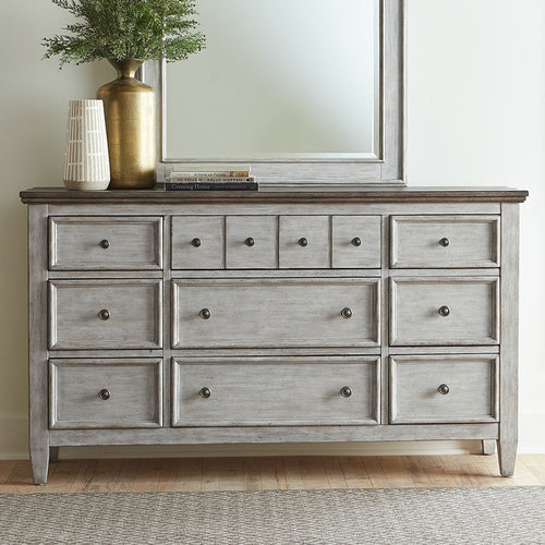 Heartland 9 Drawer Dresser by Liberty Furniture 824-BR31