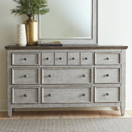 Heartland 9 Drawer Dresser by Liberty Furniture 824-BR31