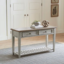 Load image into Gallery viewer, Heartland 2 Drawer Sofa Table by Liberty Furniture 824-OT1030