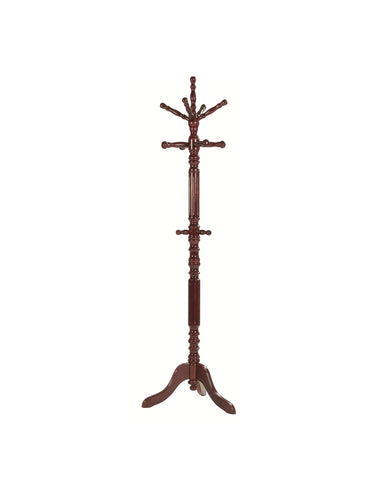 Hardwood Cherry Coat Stand by Tennessee Enterprises 8807DC