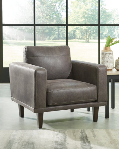 Arroyo Accent Chair by Ashley Furniture 8940220 Smoke Discontinued