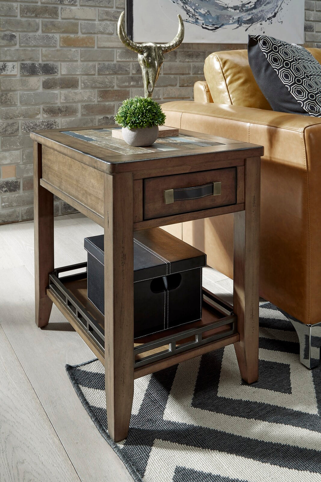 Sedona Rectangular End Table by Null Furniture 1020-05 Discontinued