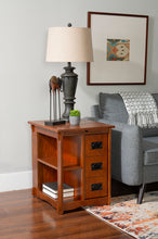 Load image into Gallery viewer, Mission Oak Cabinet Table by Linon/Powell 356