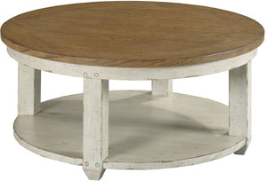 Chambers Round Coffee Table by Hammary Furniture 988-911