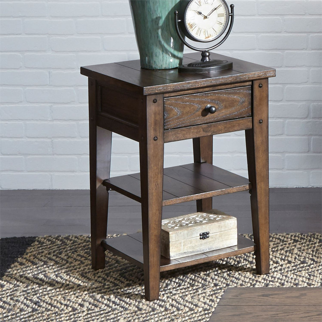 Lake House Chair Side Table by Liberty Furniture 210-OT1021