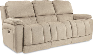 Greyson Power Reclining Sofa w/Headrest by La-Z-Boy Furniture 44U-530 D149137 Fabric discontinued