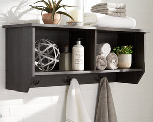Mansi Gray Wall Shelf by Ashley Furniture A8010270