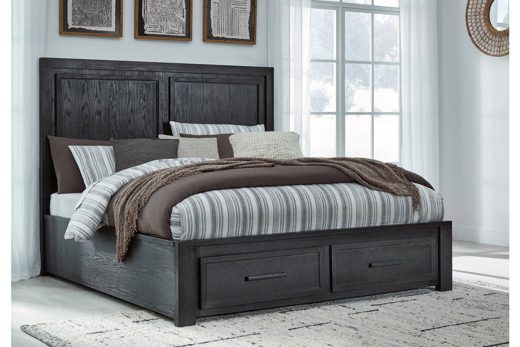 Foyland Queen Panel Storage Bed by Ashley Furniture B989-54S, 57, 96