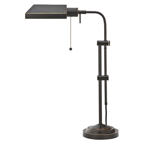 Pharmacy Table Lamp by Cal Lighting BO-117TB-DB Dark Bronze