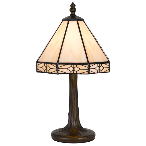 Tiffany Accent Lamp w/ Zinc Cast Base by Cal Lighting BO-2385AC