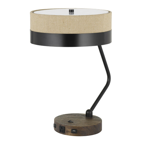 Parson Desk Lamp by Cal Lighting BO-2758DK-BK