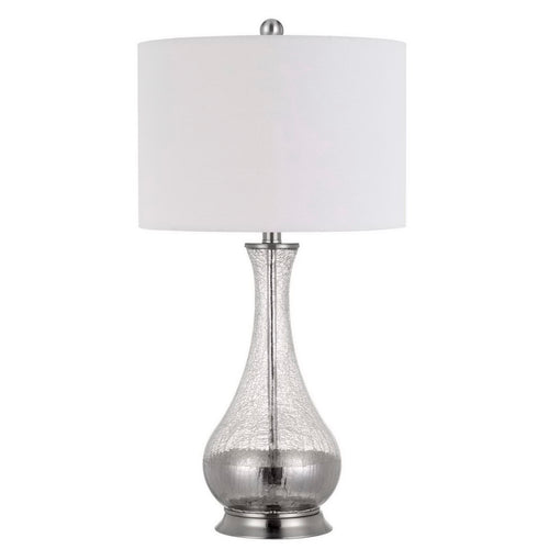 Brushed Steel Table Lamp by Cal Lighting BO-2818TB-2