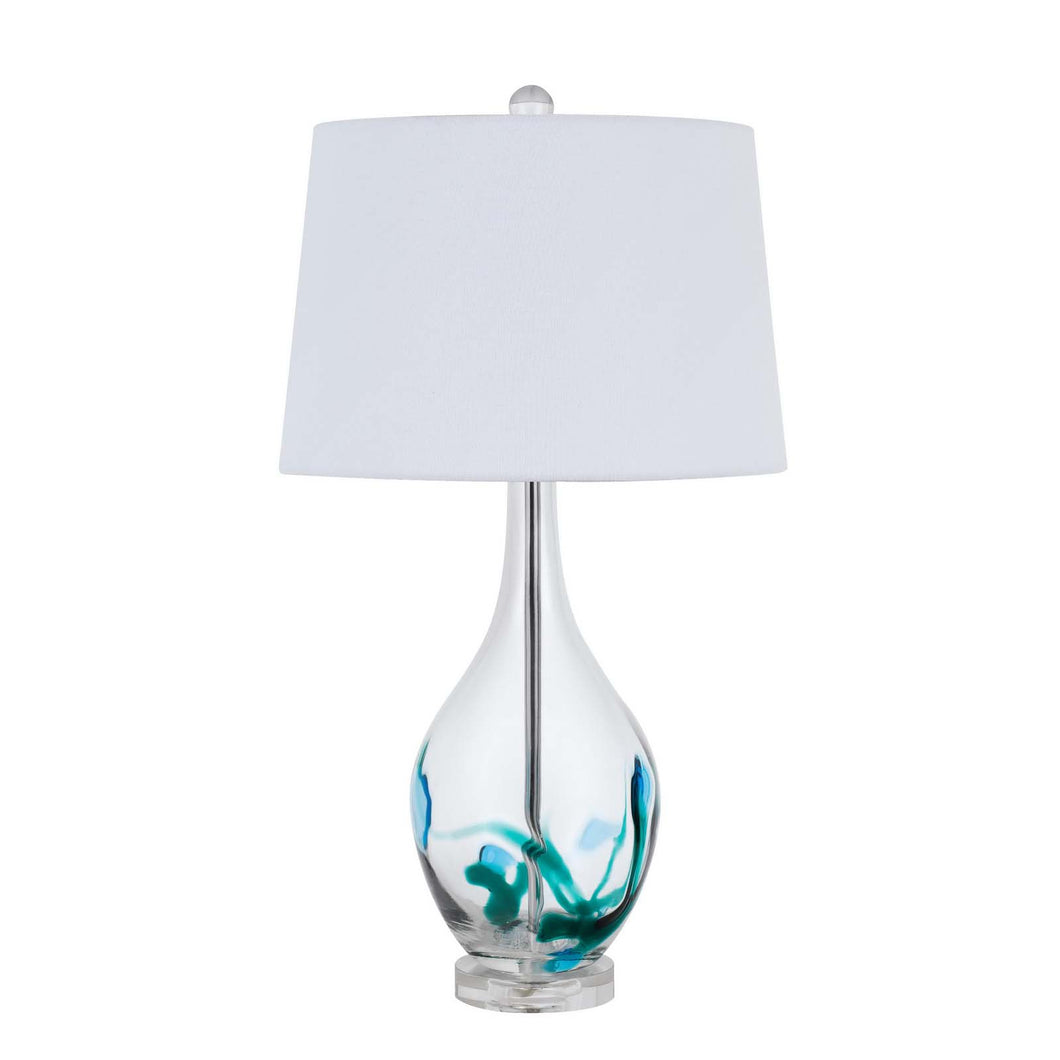 Harlan Glass Table Lamp by Cal Lighting BO-2996TB
