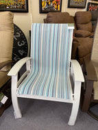 Belle Isle Sling Arm Chair by Telescope Casual LY7Y88901 Vineyard