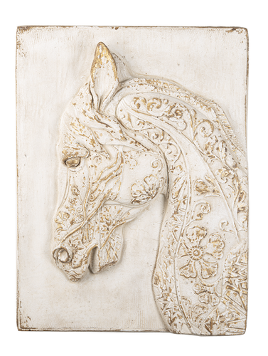 Oversized Molded Horse Wall Decor by Ganz CB174798