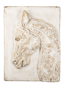 Oversized Molded Horse Wall Decor by Ganz CB174798