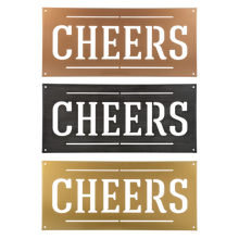 Load image into Gallery viewer, &quot;Cheers&quot; Laser Cut Sign  by Ganz CB179319 - Each sold separately