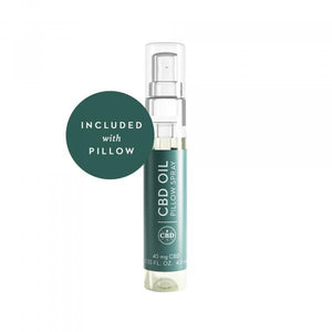 Zoned ActiveDough + CBD Oil Mid Loft Queen Pillow b y Malouf Sleep ZZQQMPADASZS