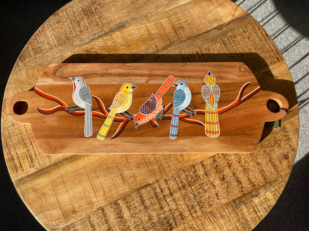 Handpainted Bird Decorative Tray by Ganz CB179253
