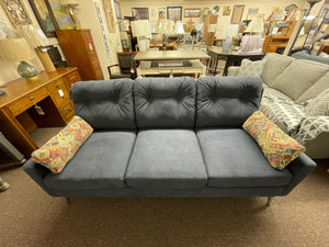 Trevin Stationary Sofa by Best Home Furnishings S38BN 21652 Navy 31248 Multi Discontinued style