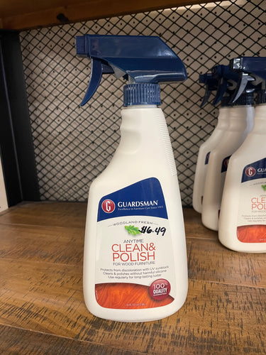 Anytime Clean & Polish for Wood - Woodland Fresh 16 oz Trigger Spray by Guardsman