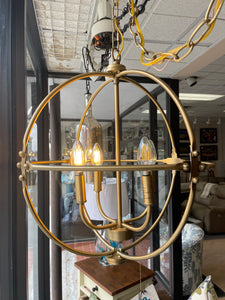 Sheffield Metal Chandelier by Cal Lighting FX-3792-4