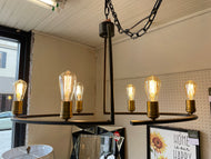 Kinder Metal 6 Light Chandelier by Cal Lighting FX-3664-6