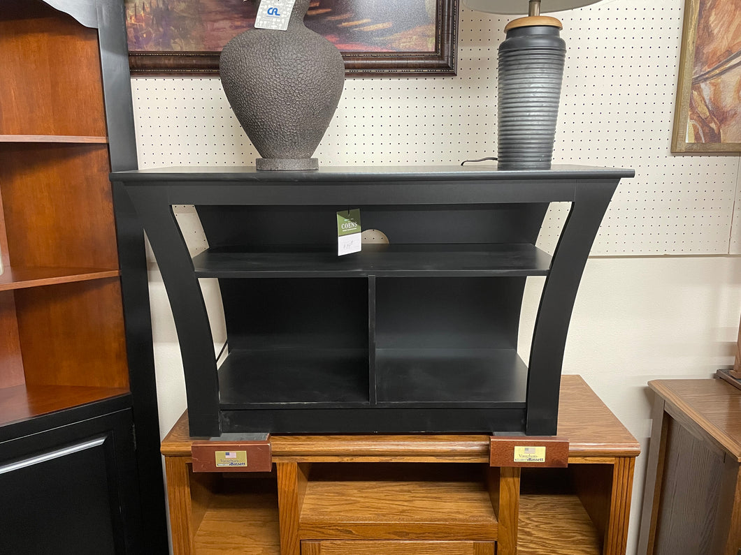 Media Console in Solid Black by Perdue 1443