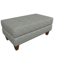 Laurel Ottoman by La-Z-Boy Furniture 240-411 C165967 Charcoal Discontinued style & fabric