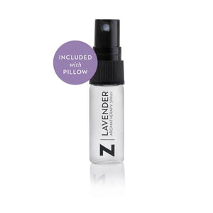Zoned Dough Lavender Queen Pillow Mid Loft with Aromatherapy Spray by Malouf Sleep ZZQQMPASZL