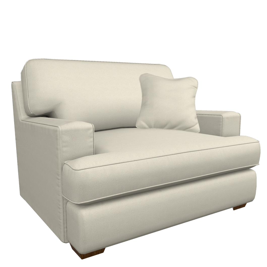 Paxton Chair & A Half by La-Z-Boy Furniture 655-663 D156332 Oat